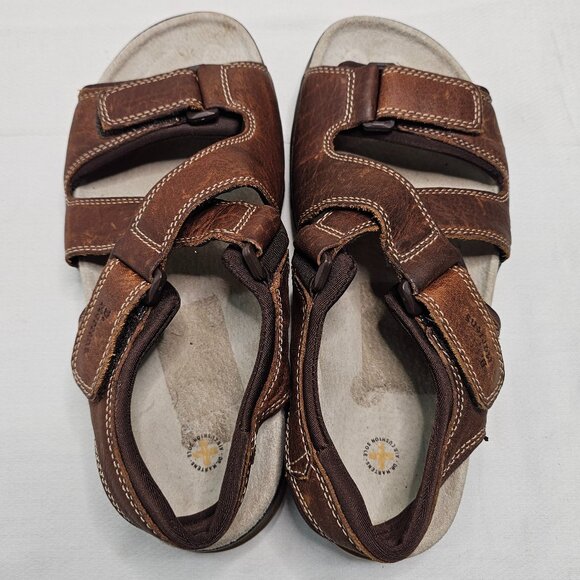 Doc Dr Martens 8b38 Leather Fisherman Strappy Brown Sandals Mens Size 9 Uk8 EU42 main image 9